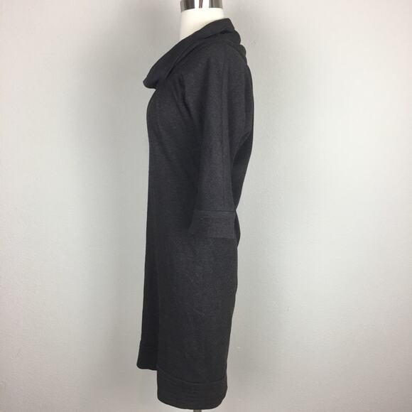 Yigal Azrouel Brown Funnel Neck Dress Small - Picture 3 of 10